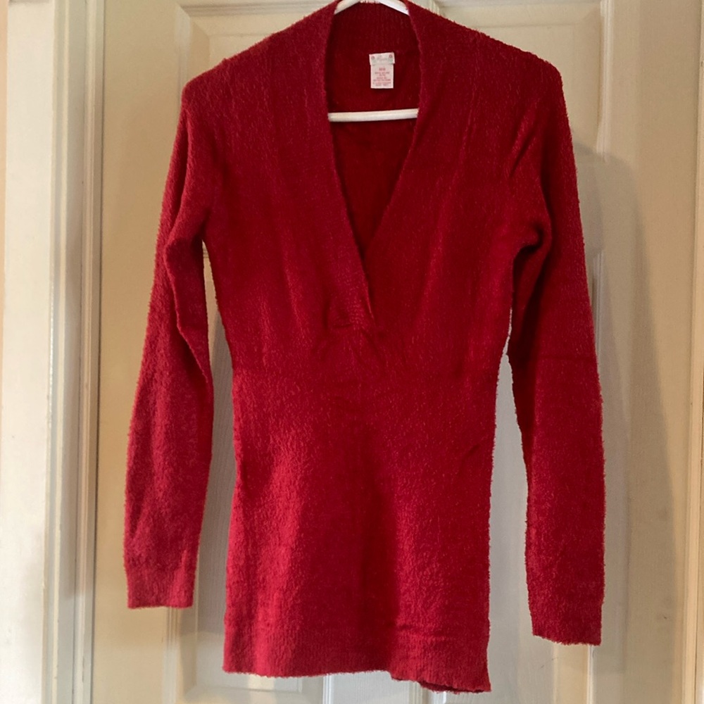 V-neck sweater